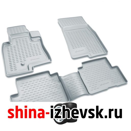 Коврик Autofamily коврик в салон полиуретановый серый для MITSUBISHI Pajero III 5dr 1999-2006 в Ижевске